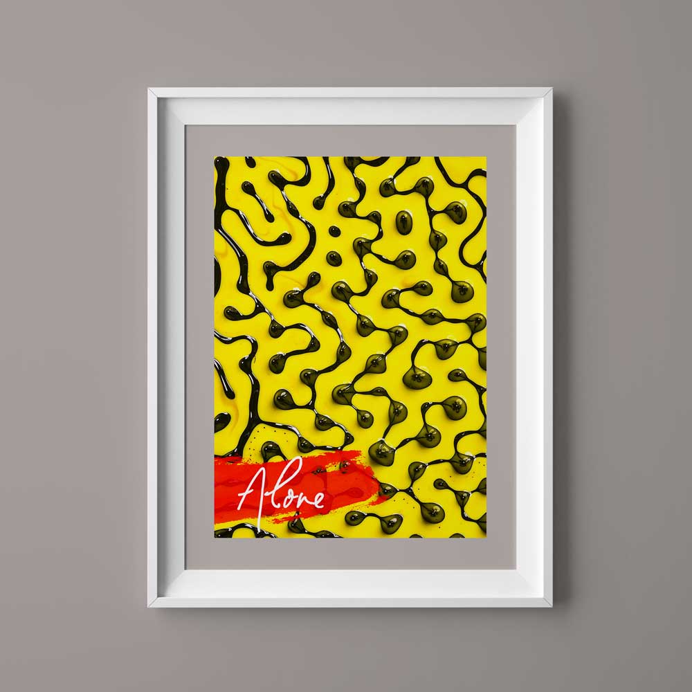 The painting is bold color - Image 2